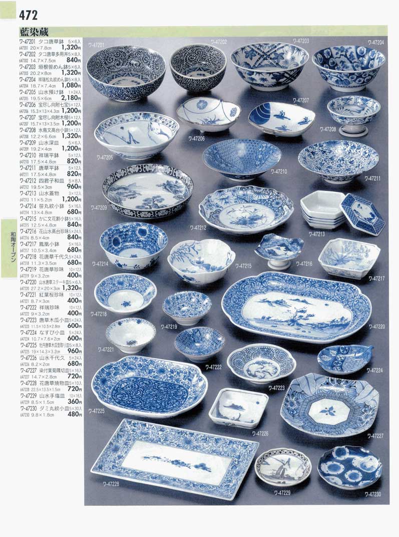 食器 和陶オープン藍染蔵ぎとう第２６集 陶器大全集 ２００６