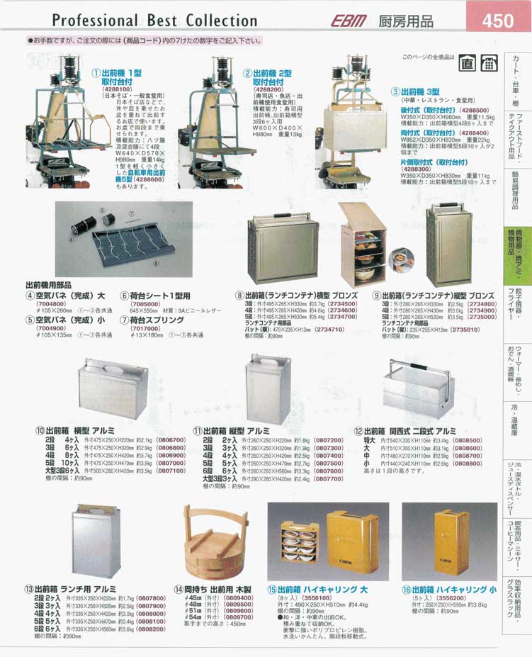 アルミ 出前箱 大型 横型 3段 6ヶ入 - boltonoptical.com