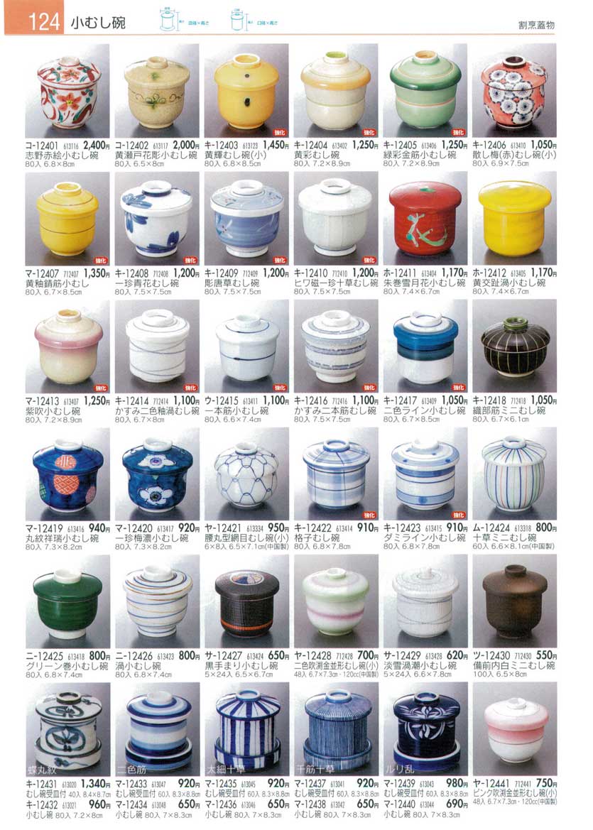 Side Food Bowls with Cover