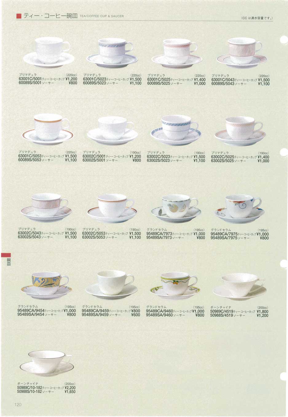 食器 ティー・コーヒー碗皿ノリタケ ホテル＆レストラン２００８－120