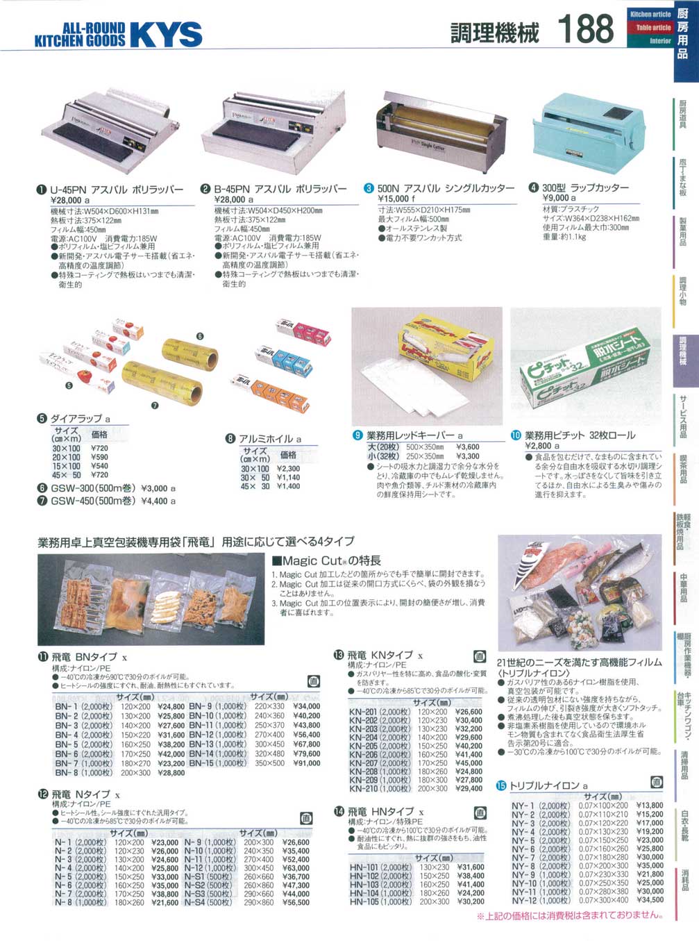 アスパル シングルカッター ５００Ｎ （商品番号10-0188-0301）