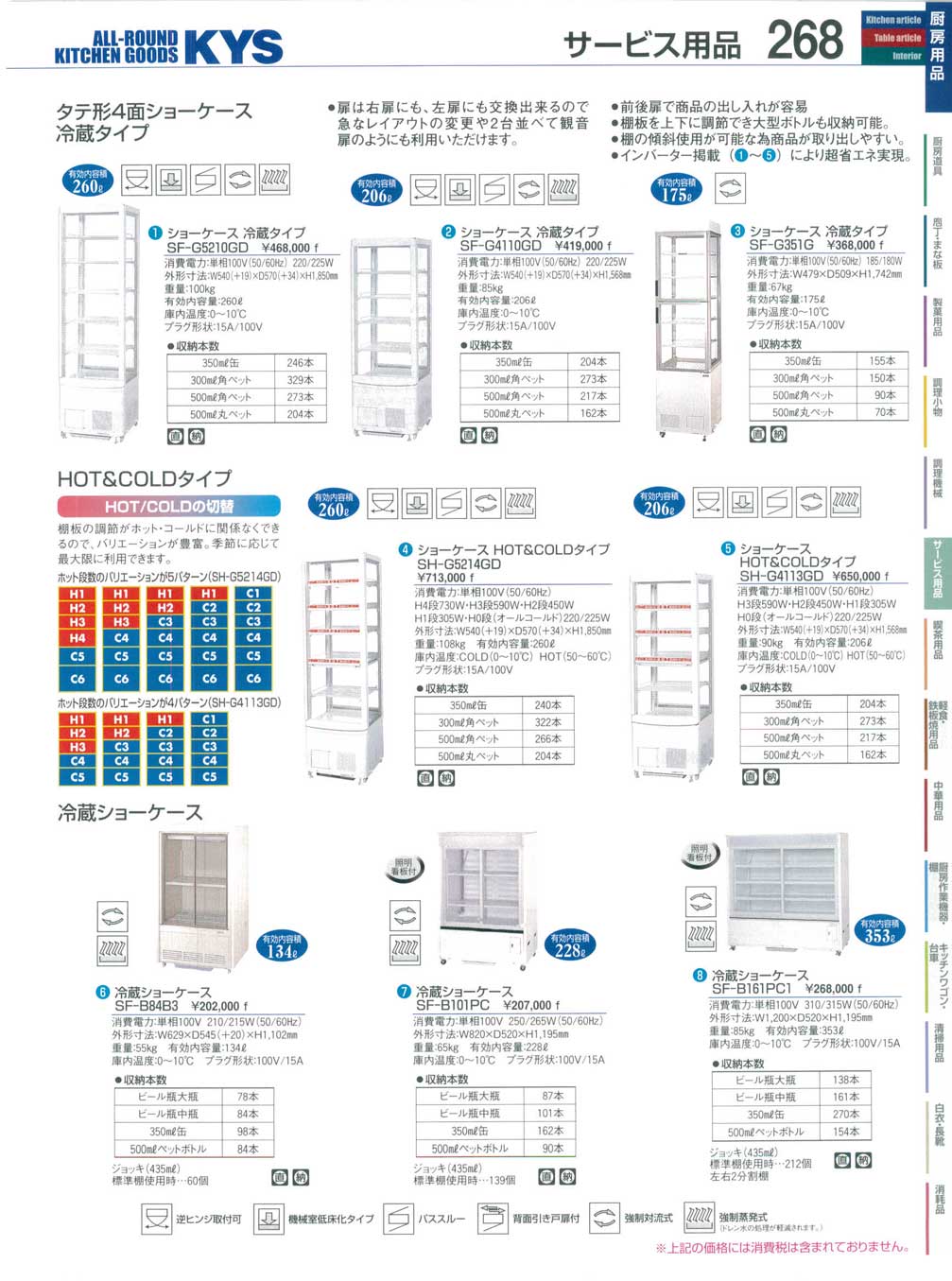 東芝 冷蔵ショーケース ＳＦ－Ｇ５２１０ＧＤ （商品番号10-0268-0101）