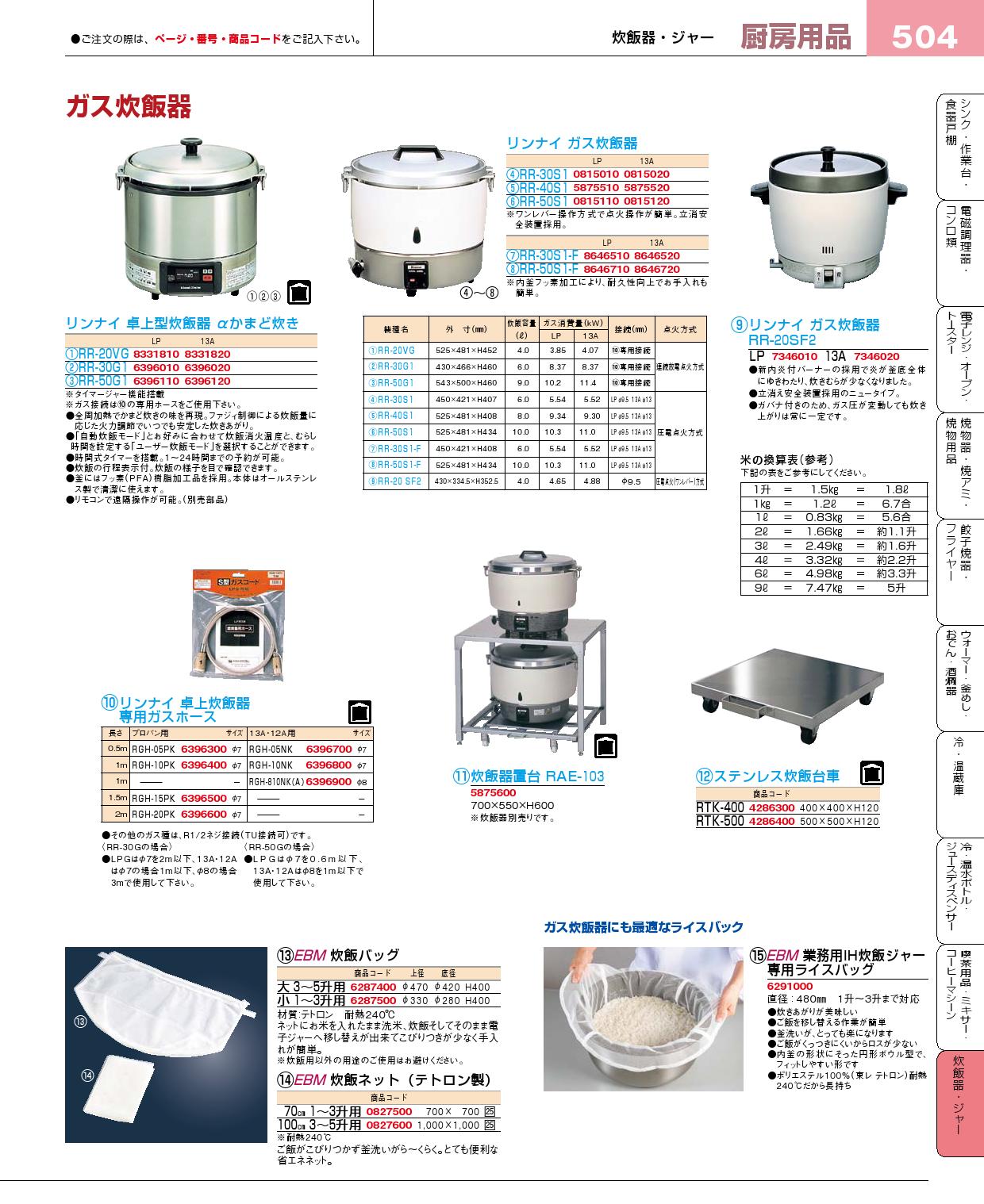 食器 ガス炊飯器 プロフェッショナルベストコレクション１５ ＥＢＭ