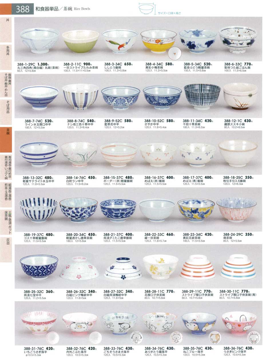 食器 茶碗みやびの器１３－388ページ