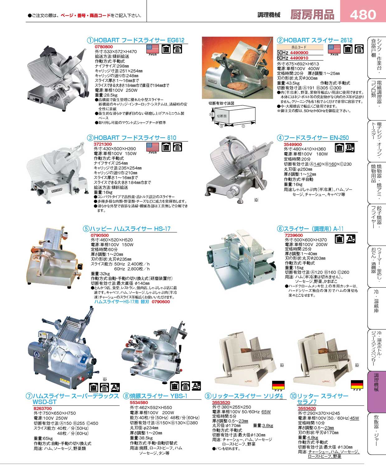 焼豚スライサー YBS-1 遠藤商事 格安価格: 磯野遠藤のブログ