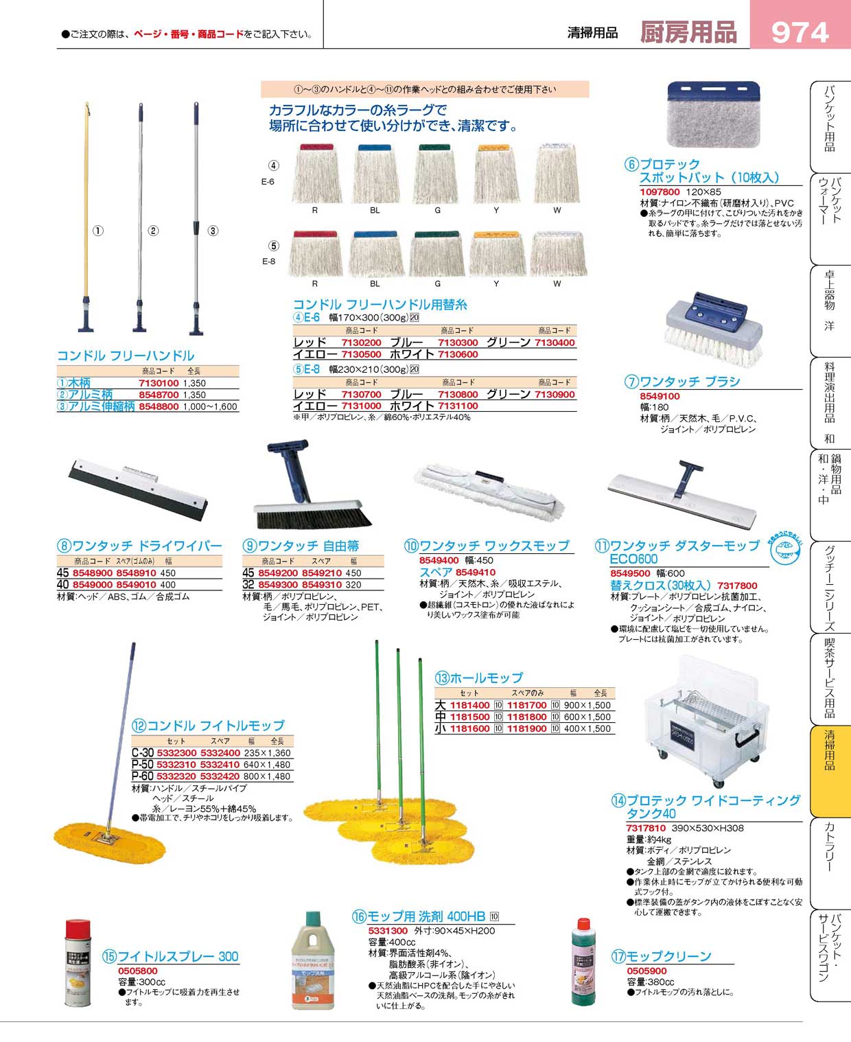 コンドル ワンタッチ ドライワイパー４０用スペア 幅４００(130)（商品