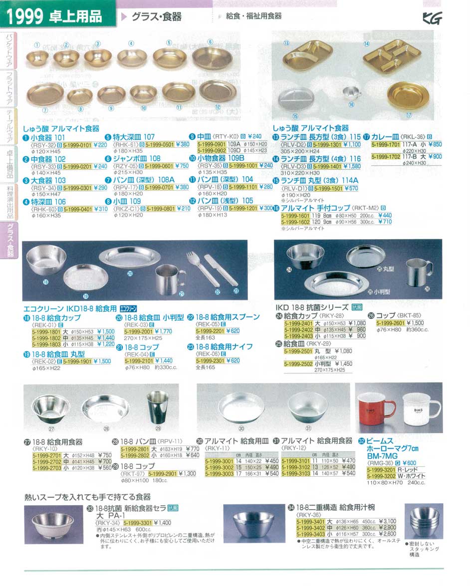 アルマイト給食用皿 １４ｃｍ 正規代理店 - 業務用厨房用品