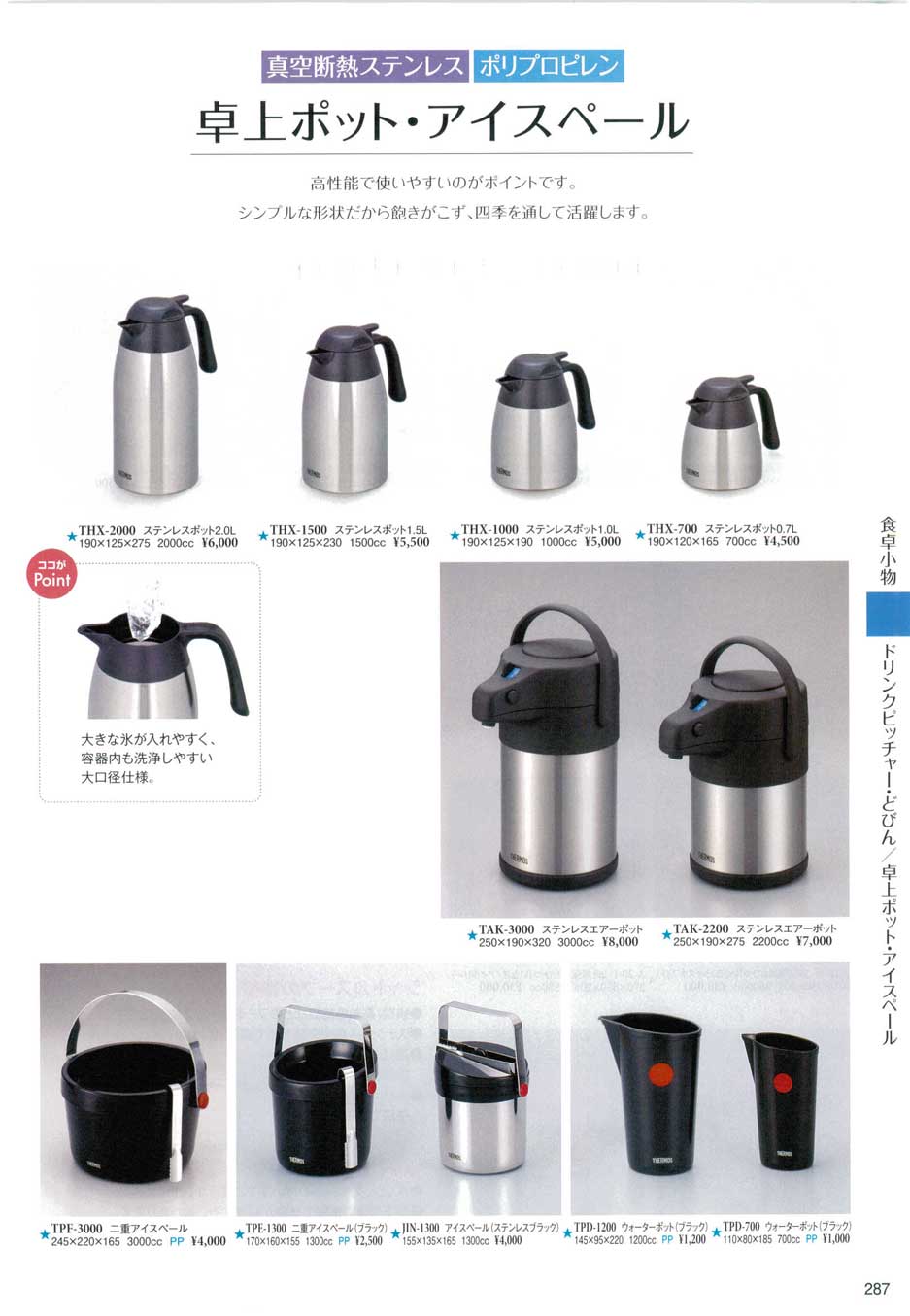 THERMOS ステンレスポット1.5リットル ステンレスブラック THX-1500 ACFhI7y6RR, キッチン、台所用品 -  centralcampo.com.br