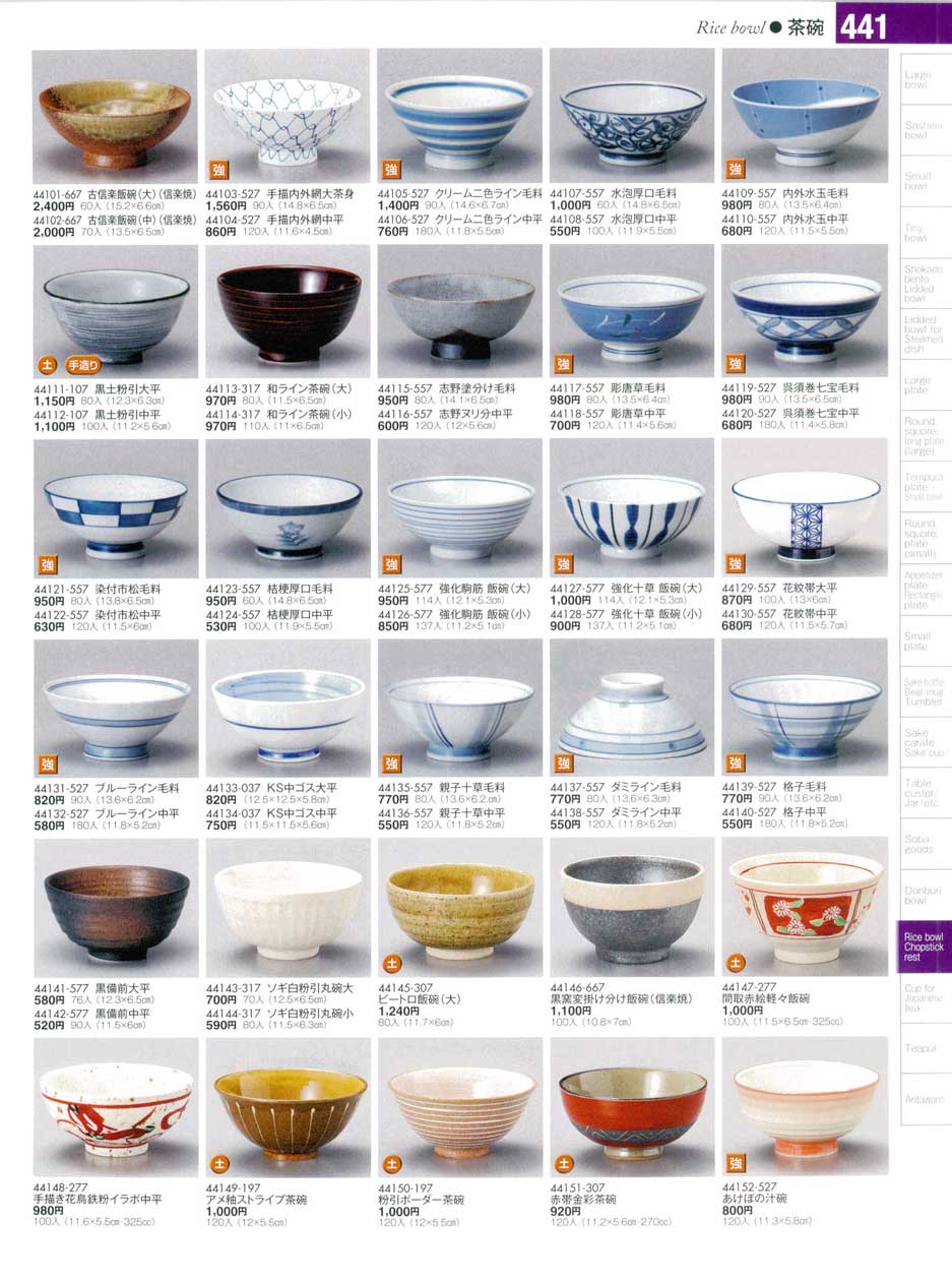 食器 茶碗陶雅１７－441ページ