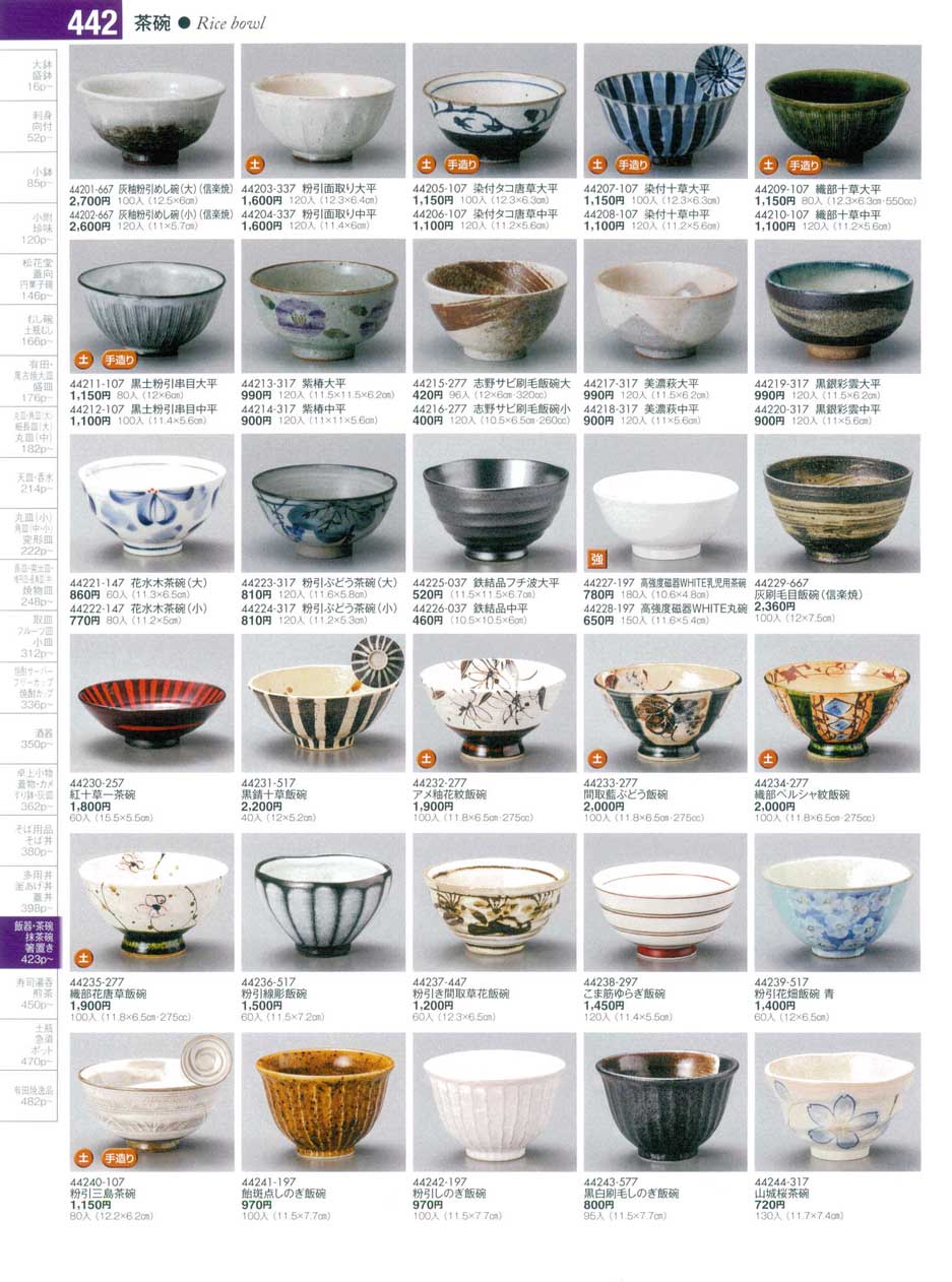 食器 茶碗陶雅１７－442ページ