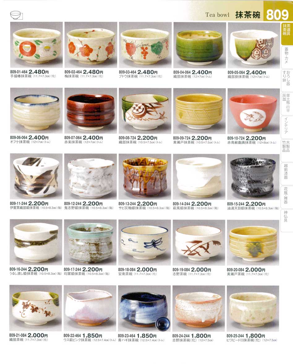 食器 抹茶碗Tea bowl 器望４－809ページ