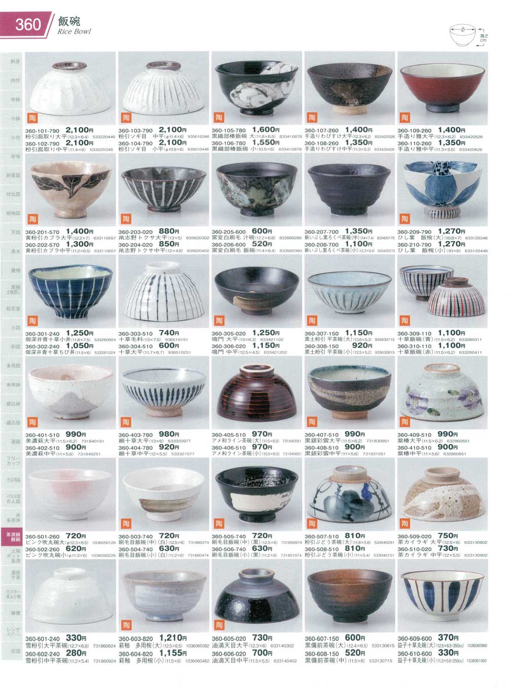 食器 飯碗Rice Bowl 器蔵１０－360ページ
