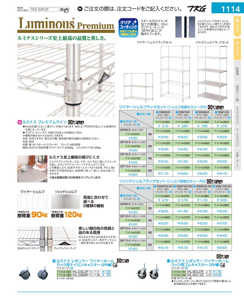 食器 棚・シェルフ ＴＫＧ１７－１ 遠藤商事－1114ページ