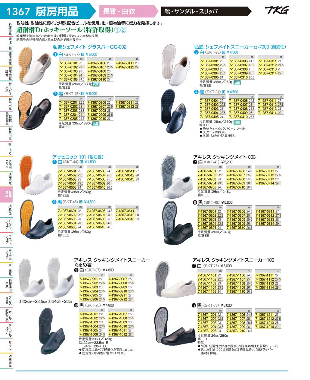 食器 靴 ＴＫＧ１７－１ 遠藤商事－1367ページ