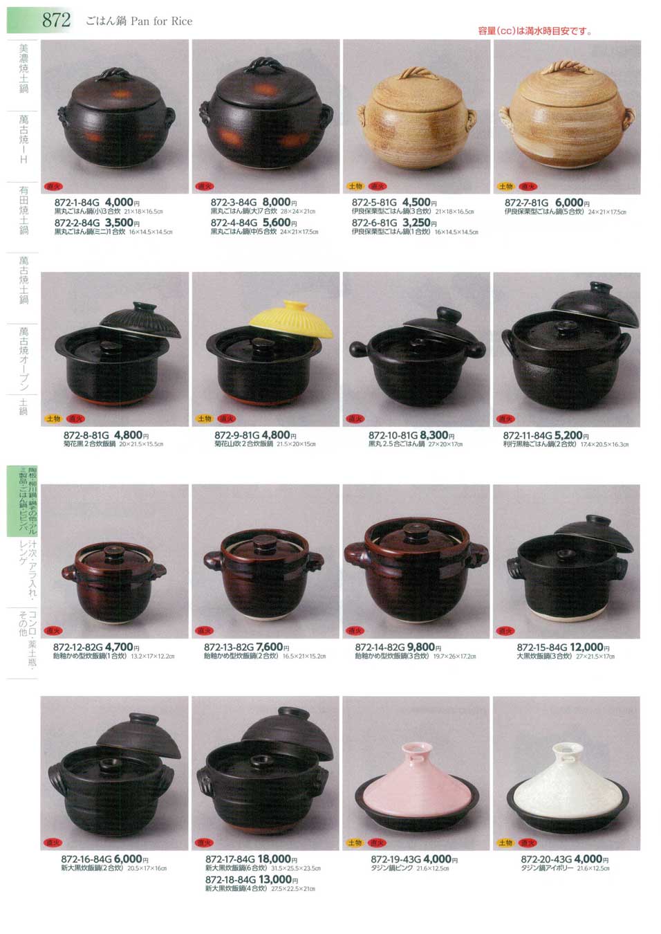 食器 ごはん鍋Pan for Rice みやび街道３－872ページ