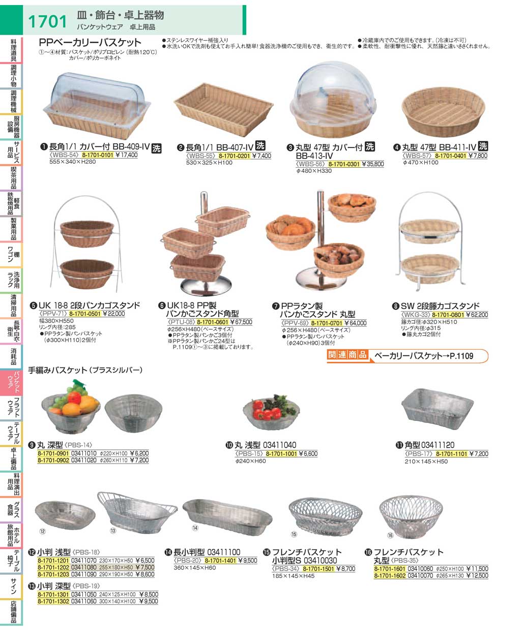 食器 皿・卓上器物・パンかご：Plates / Tabletop Artifacts / Bread 