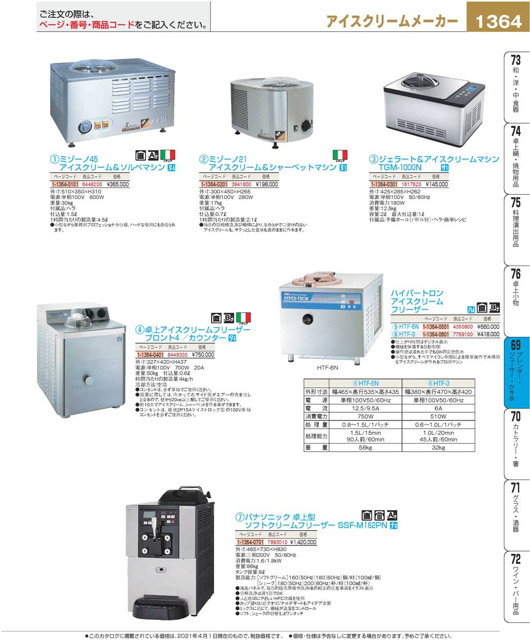 パナソニック 卓上型ソフトクリームフリーザー ＳＳＦ-Ｍ１６２ＰＮ