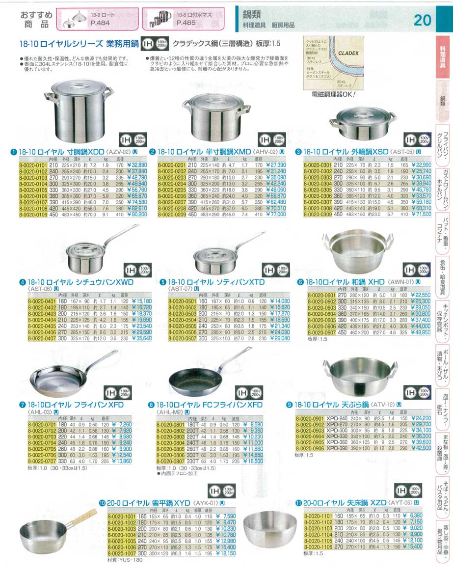 春先取りの EBM:20-0 ロイヤル 雪平鍋 7325000 jobs.cktutas.edu.gh