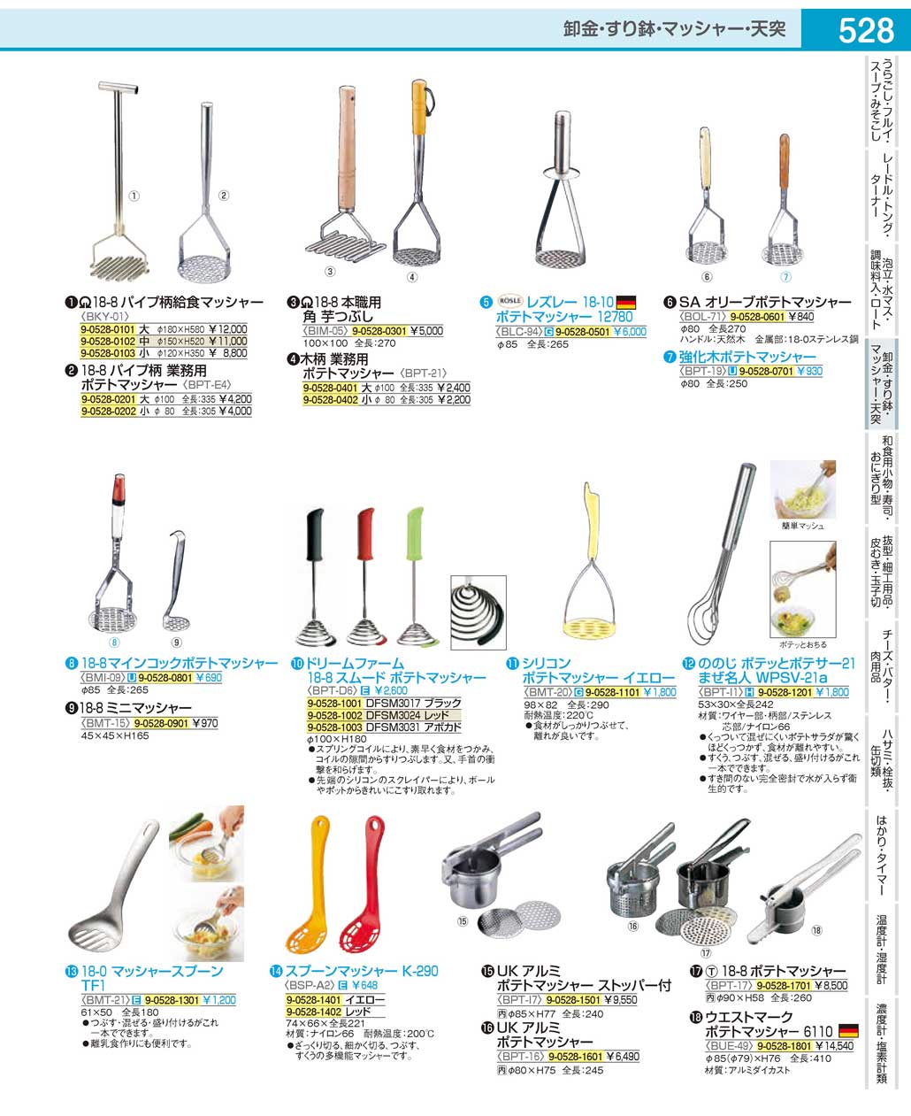 ウエストマーク WM ポテトマッシャー 6110 ＜BUE49＞ BUE49-