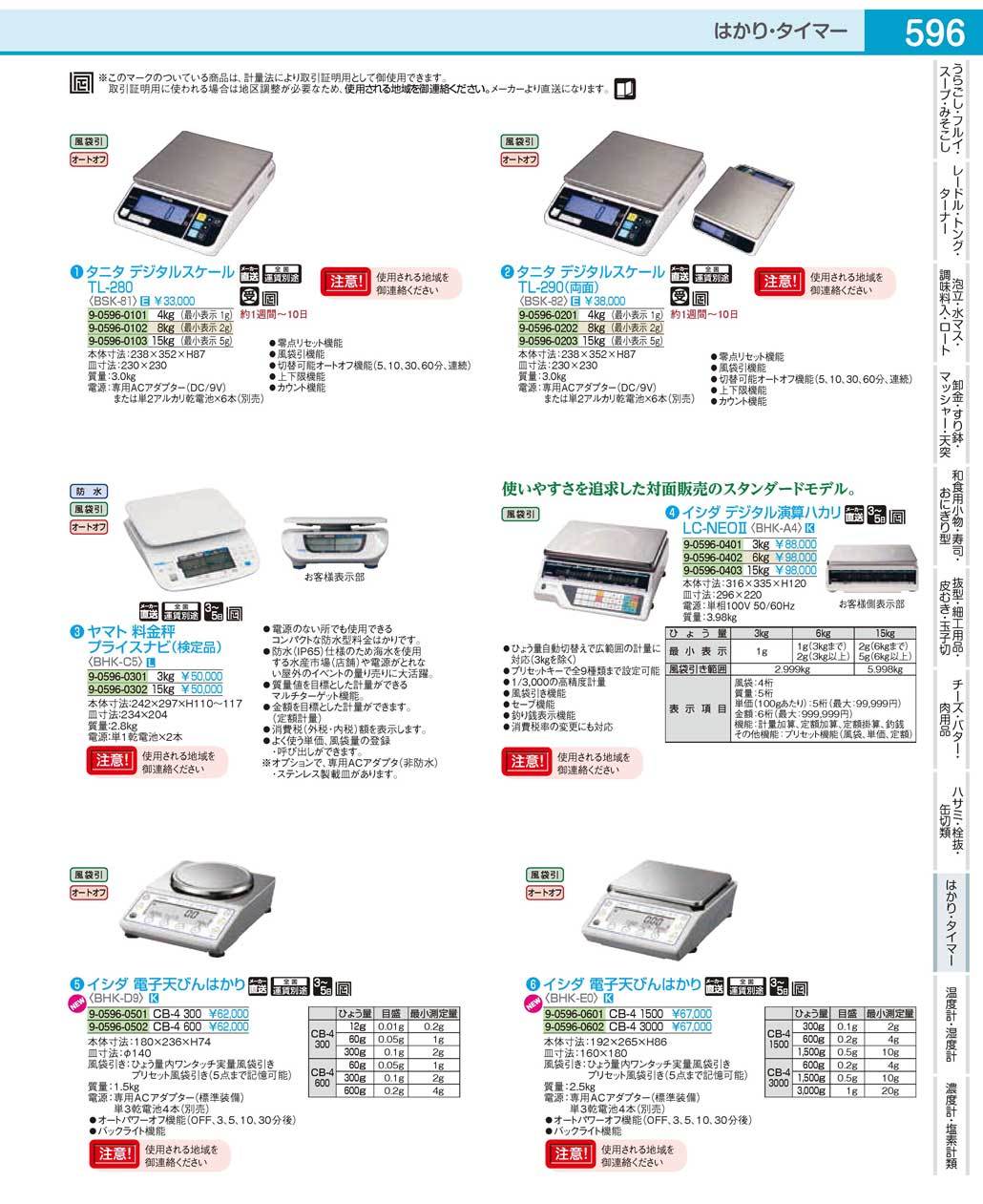 タニタ(TANITA)デジタルスケール TL-280(片面表示)4Kg | www