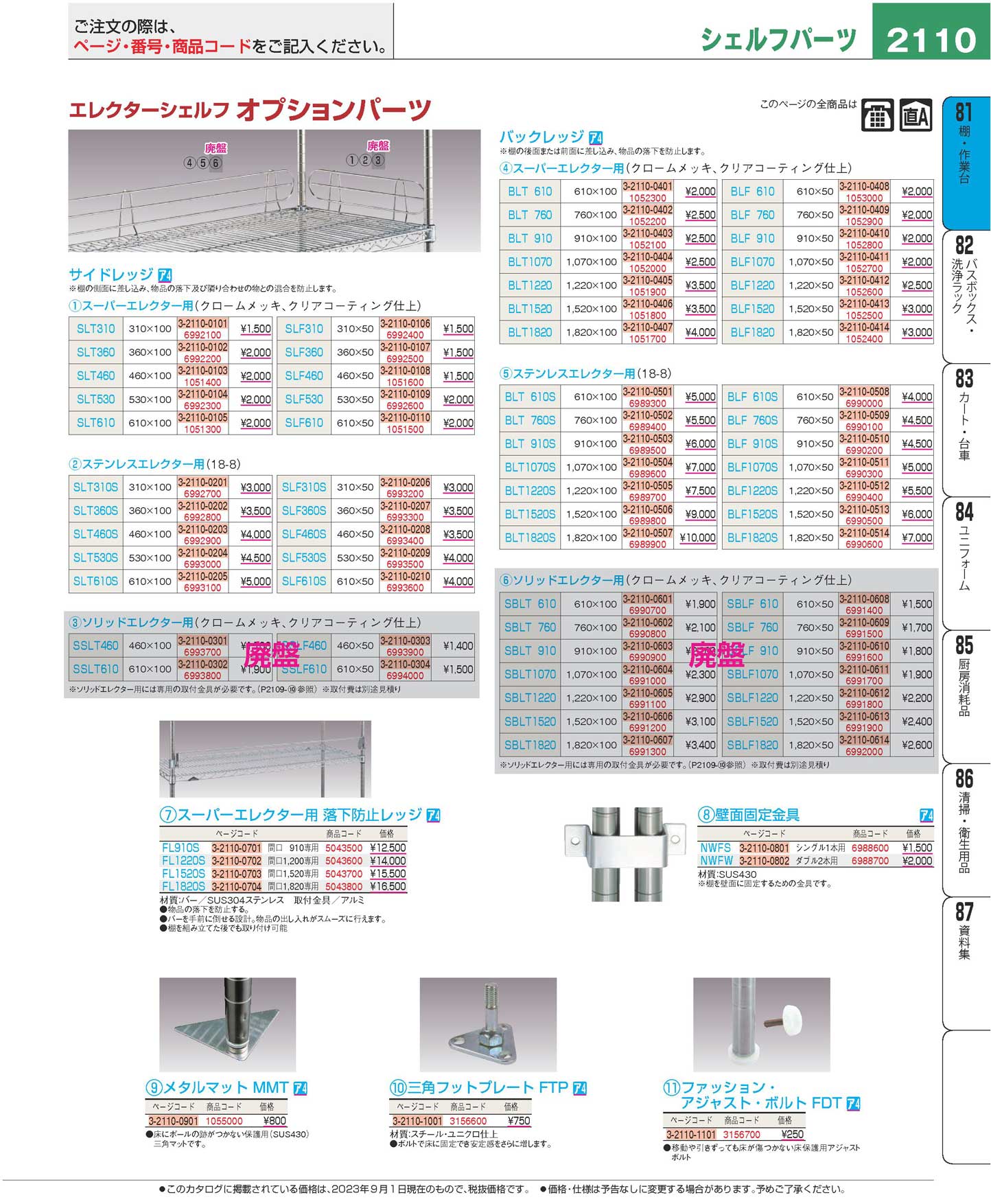 食器 シェルフパーツShelves プロフェッショナルベストコレクション