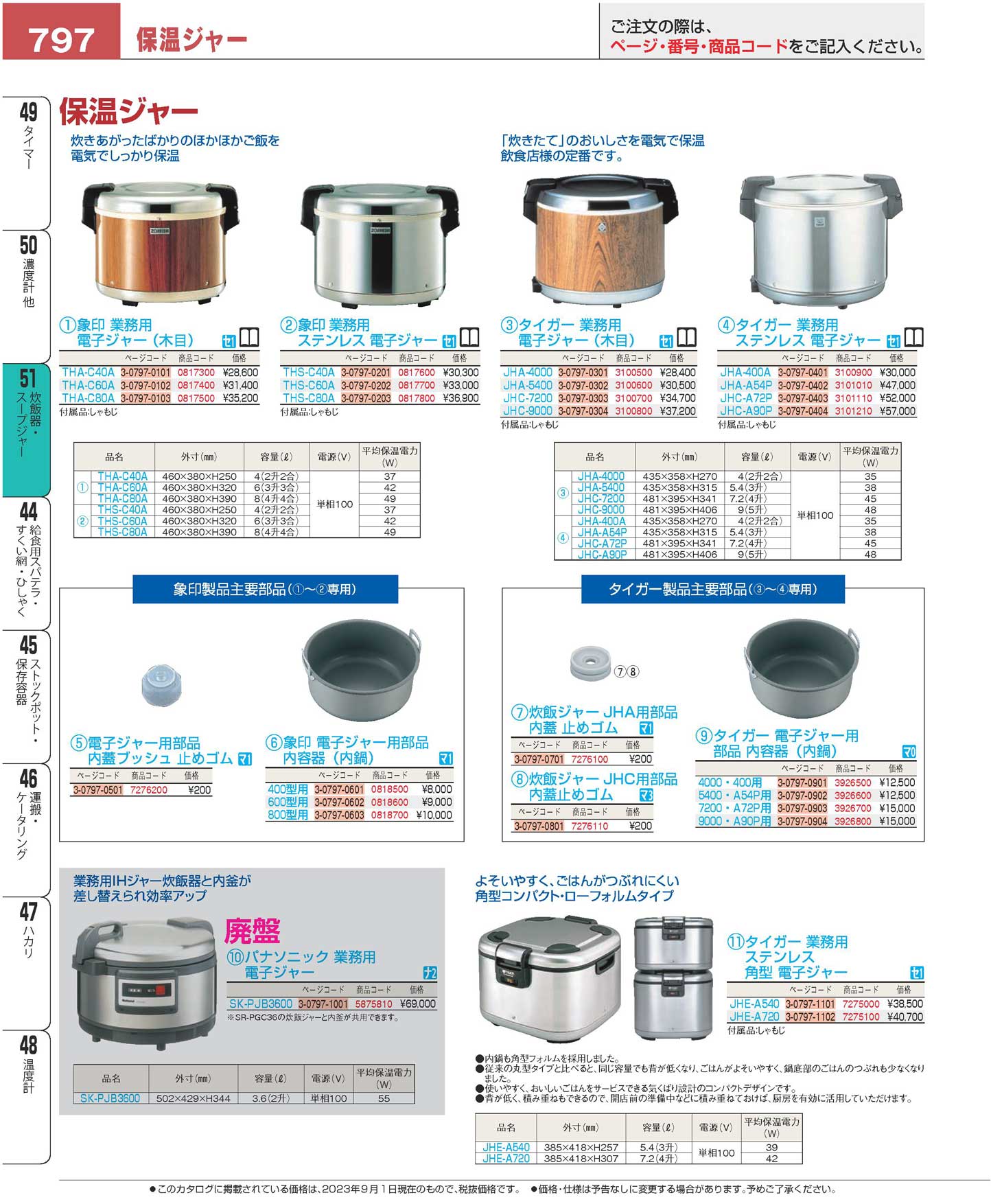 象印（ZOJIRUSHI）業務用電子ジャー  THS-C80A炊飯器
