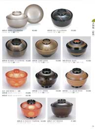 耐熱煮物椀・丸美煮物椀・千鳥煮物椀Bowls of Stewed Food(Heat-resistant)