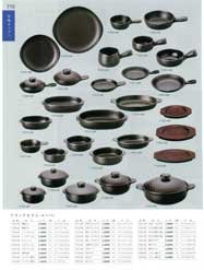 ブラックセラム（直火ＯＫ）Western Tableware(open stock)