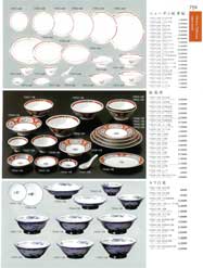 ニューボン紅華妃・紅花祥・ルリ白竜Chinese Tableware(open stock)