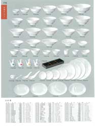白中華Chinese Tableware(open stock)