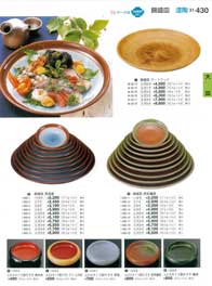 漆陶　錦盛皿Serving Plates