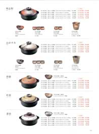 鍋Earthen Pot, Goods for Nabemono