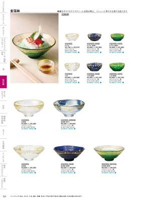 Japanese styled Glassware, Glassware for Buffet, Plates and bowls