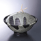 Side Food Bowls with Cover 11616