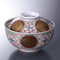Side Food Bowls with Cover 11705