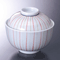Side Food Bowls with Cover 11911