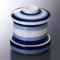 Side Food Bowls with Cover 12433