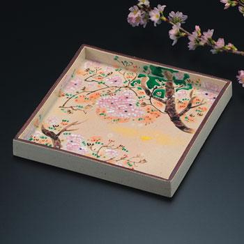 8号盛皿 吉野山