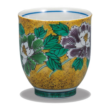 湯呑 吉田屋牡丹