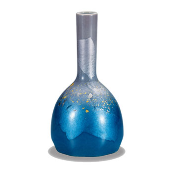 6号一輪生 金銀彩