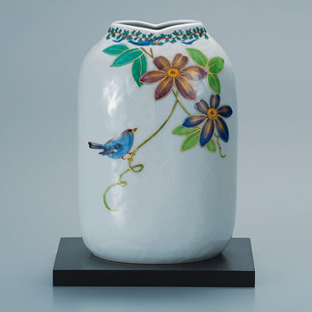 7号花瓶 鳥鉄仙 (花台付)