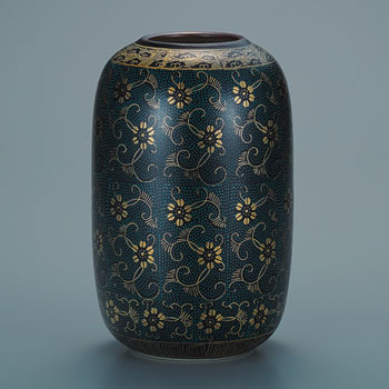 8号花瓶 青粒鉄仙