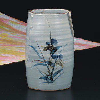 7号花瓶 つゆ草