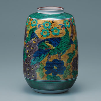 8号花瓶 吉田屋孔雀
