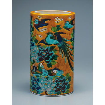 14号傘立 吉田屋花鳥