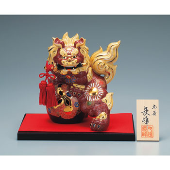 6号剣獅子(台・木札付) 盛