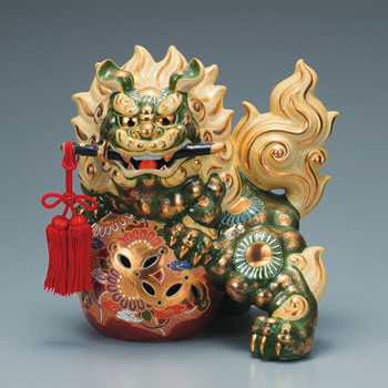 8号剣獅子 緑彩