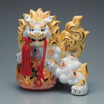 12号立獅子(房付) 白盛