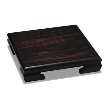 8号花台 (黒丹調)