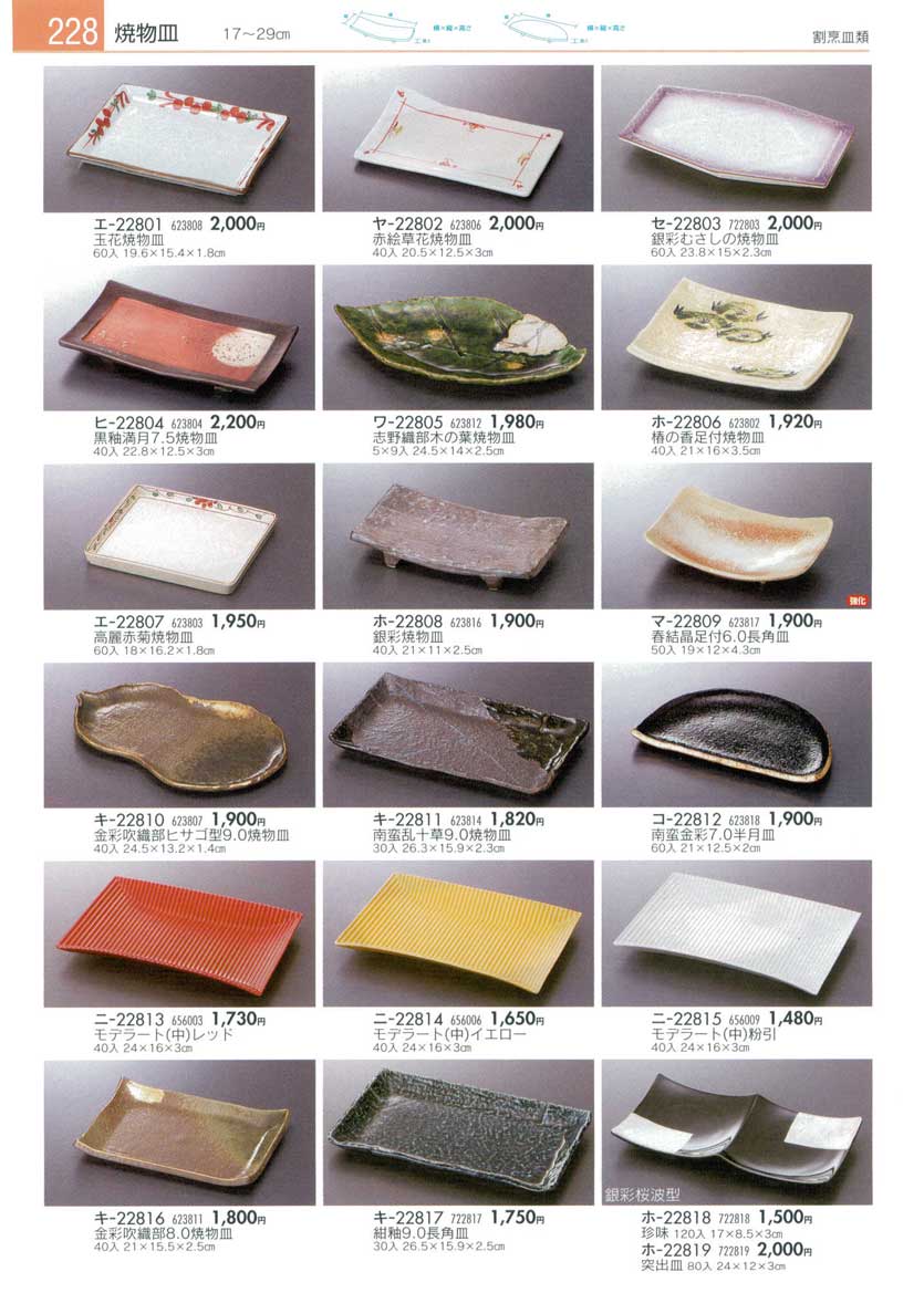 Broiled Fish Plates